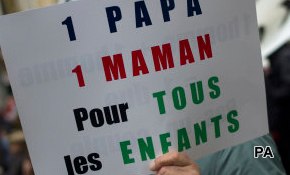 French opposed to gay adoption